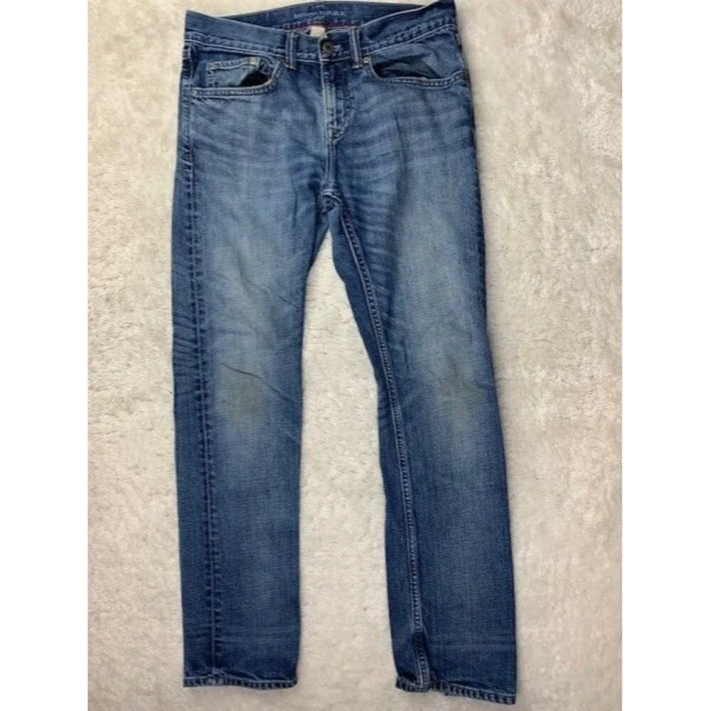 Banana Republic Size 30x30 Mens Jeans Slim Cotton Med Wash